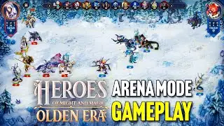 Heroes of Might and Magic: Olden Era – New Arena Mode Gameplay (2 Quick Matches)
