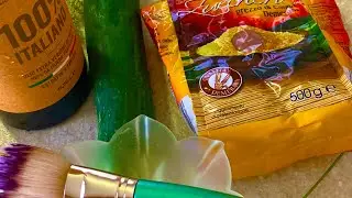 SCRUB ESFOLIANTE Al CETRIOLO 🥒 (MASSAGGIO Al VISO)