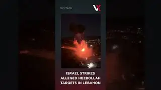 Israel Launches Airstrikes on Alleged Hezbollah Targets in Southern Lebanon | VERTEX