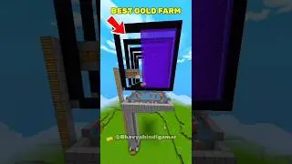 Best Gold & XP Farm in Minecraft Bedrock!🔥