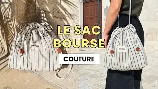 Coudre un sac bourse | DIY | Tuto débutant ~ Avec PATRON !