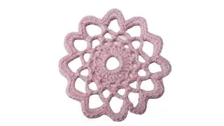 Crochet pattern tutorial 3 | How to crochet doily/coaster/cup mat |Easy for beginner |钩针杯垫蕾丝花片鉤針杯墊