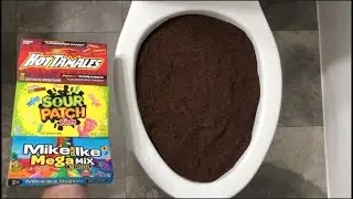 Will it Flush? - Coffee, Tamales, Sour Patch Candy, Mike and Ike