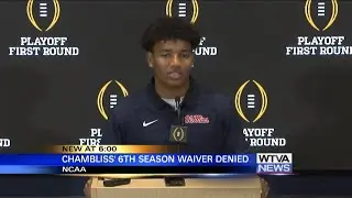 Ole Miss QB Trinidad Chambliss&rsquo; waiver for 6th year denied