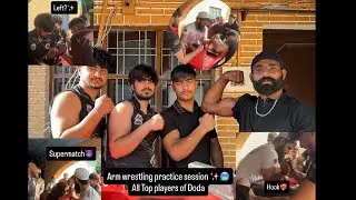 Arm Wrestling practice pull with Top players of Doda✨….#armwrestler #armwrestling #propanjaleague 