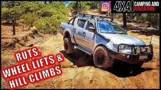 Ruts Wheel Lifts and Hill Climbs 4X4 Off road!