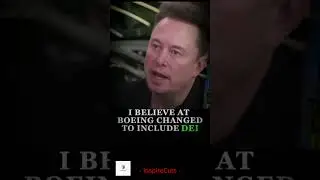Elon Musk on Boeing's DEI Focus vs  Passenger Safety ✈️🚨 Balancing Diversity and Flight Safety.