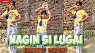 Nagin Si lugai//नागिन सी लुगाई 🐍//dance video viral Haryanvi song (Shreya dance studio)