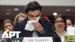 Гражданин США Мартин Раскон рассказывает о том, как агенты ICE стреляли в его семью во время пров...