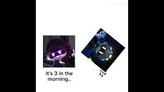 N and Uzi daily morning antics #uzimurderdrones #serialdesignationn #memetemplate