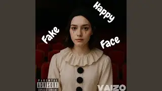 Fake happy face