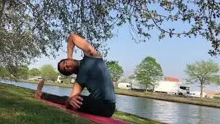 Fascial Stretching - Lateral Lines & Superficial Arm Lines -The Cypriot Yogi