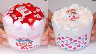 |Satisfying Slime Compilation| Momo Slimes!!