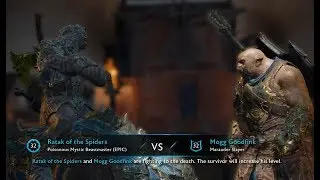 The Fighting Pits: Ratak vs Mogg (Middle-earth: Shadow of War)