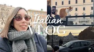 Italian vlog: un giro in centro a Roma, aggiornamenti sui romanzi che ho letto (Subtitles)