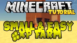Minecraft: Skeleton or Zombie Lava XP Farm - Small and Easiest!