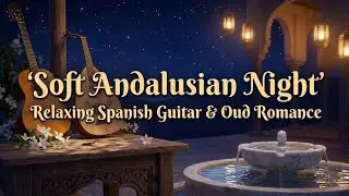 Soft Andalusian Night | Relaxing Spanish Guitar & Oud Romance