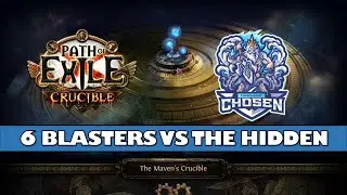Path Of Exile 3.21 -  BPL - 5 Blasters + 1 AuraBot vs The Hidden
