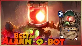 Hearthstone Best of Alarm-o-bot - Funny and lucky Rng Moments