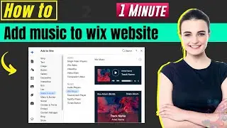 How to add music to wix website 2026