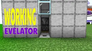 How to build WORKING elevator in minecraft