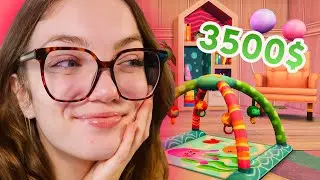 On meuble une chambre pour un nourrisson avec 3500$ ! | Les Sims 4 👶🏼
