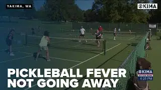Pickleball Fever not Going Away!