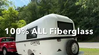 Cortes Campers Innovative Fiberglass with Zero Wood RV Travel Trailer
