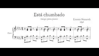 Ernesto Nazareth - Est&aacute; chumbado (Alexandre Dias, piano)
