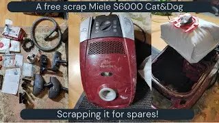 Miele S6000 Cat & Dog - Scrapping for Parts!