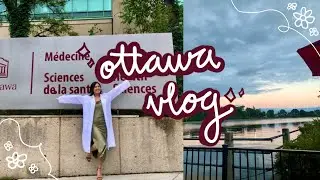 ottawa vlog | white coat ceremony, o-week, moving in 🌿
