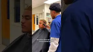 day in the life of barber school
