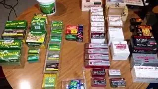 Ultimate 22lr Ammo Collection