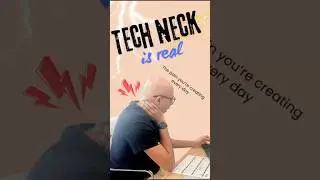 📱 Tech Neck &ndash; when your laptop ruins your posture (and your mood)