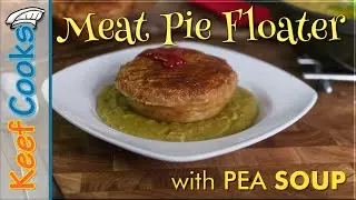 Pie Floater | Australian Meat Pie with Pea Soup
