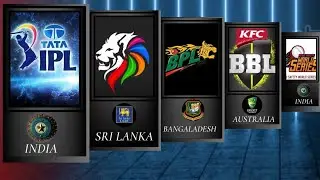 Most Famous cricket League in the world | Famous Cricket Leagues | Best cricket leagues in the world