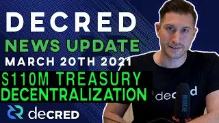 Decred News Update - $110M Treasury Decentralization, On-Chain Governance Voting, Network ATH & More