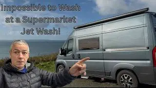 Can a Supermarket Jet Wash Clean a Campervan? | We Test It