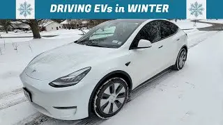 Driving Electric Vehicles (EVs) in Winter