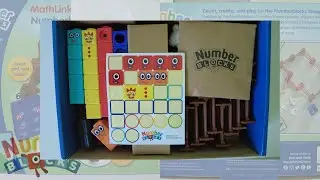 Numberblocks ASMR - 9 Minutes Unbox And Build Amazing Mathlink Cube Actifity Set Numberblocks