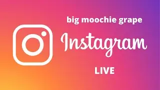 P.R.E Big moochie grape on ig live with key glock