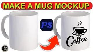 How to make a coffee Mug Mockup  Photoshop Mockup Tutorial #mockupart #mockup #photoshop