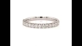 White Gold 0.33ct Diamond Eternity Ring