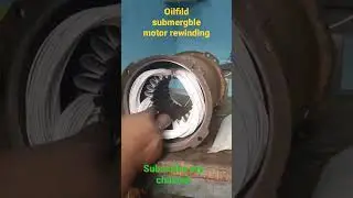 oil coold motor rewinding #motor #treanding #tiktok #inspiration  #how to