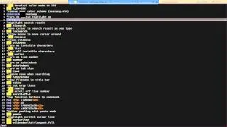 VIM-1.4 VIM Configuration and Color Scheme Tutorial