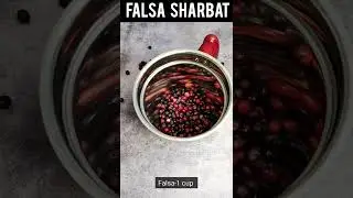 Falsa Juice Recipe | Falsa Sharbat Recipe | फालसा शरबत | Easy Summer Drink | #shorts  ShantisKitchen