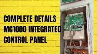Mc1000 nidec elevator integrated control panel   complete details  in this video