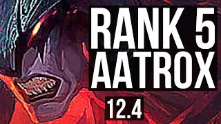 AATROX vs JAYCE (TOP) | Rank 5 Aatrox, 9/1/7, 6 solo kills, Legendary | BR Challenger | 12.4