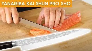 Présentation du couteau Yanagiba Kai Shun Pro Sho | Couteauxduchef