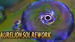 AURELION SOL REWORK GAMEPLAY PREVIEW & New Abilities - League of Legends